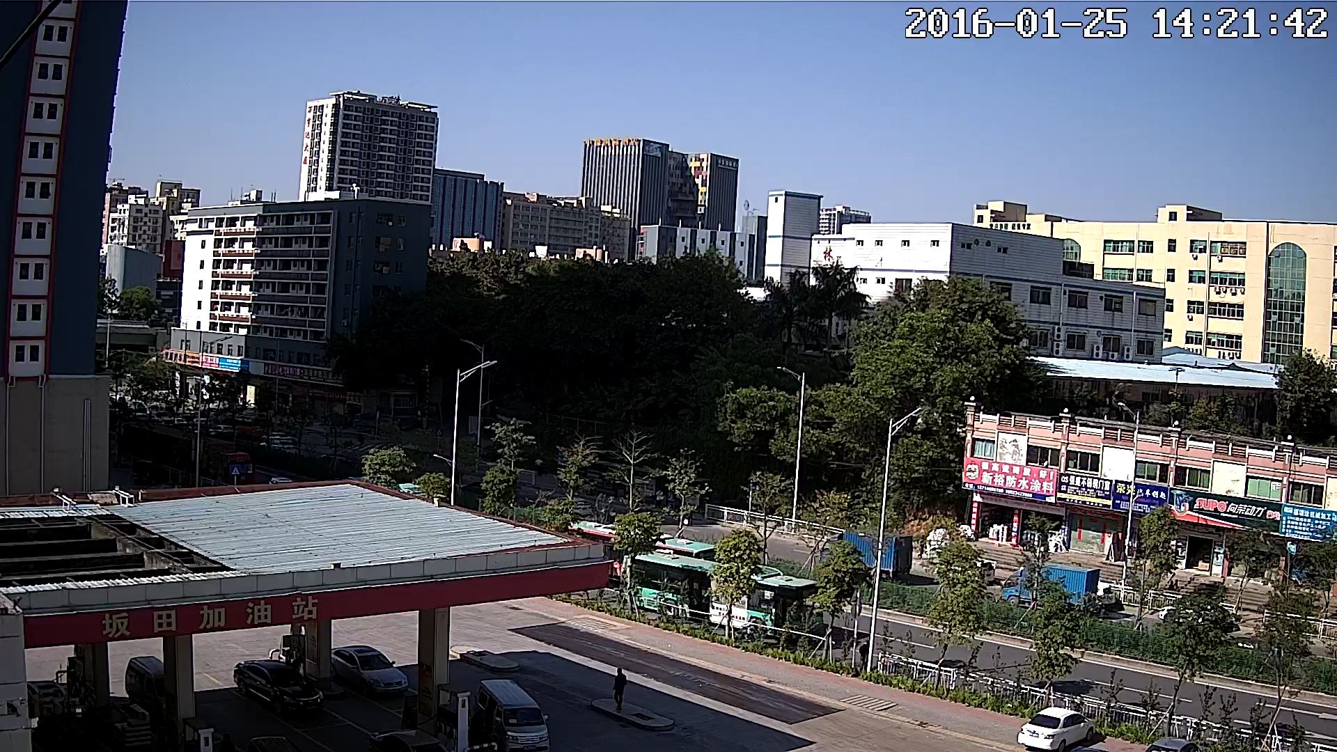 Hi3518EV200 day time image (outdoor)