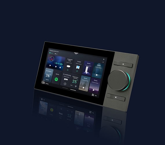 Tuya central control panel with Zigbee Gateway