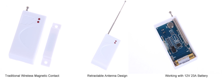 Traditional wireless magnetic contact Traditional wireless magnetic contact