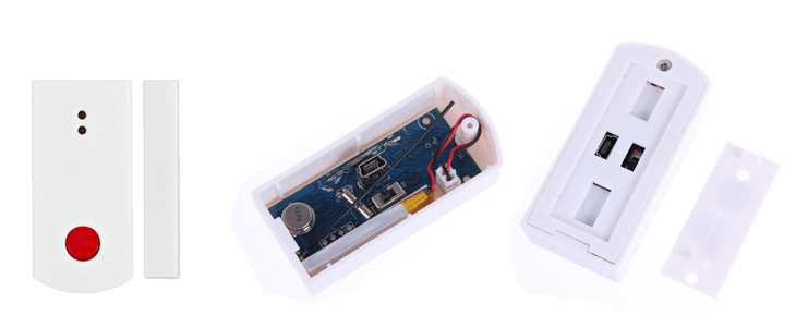 Wireless door sensor with Lithium-ion battery Wireless door sensor with Lithium-ion battery