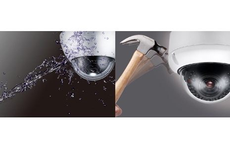 Vandal-proof and waterproof Vandal-proof and waterproof