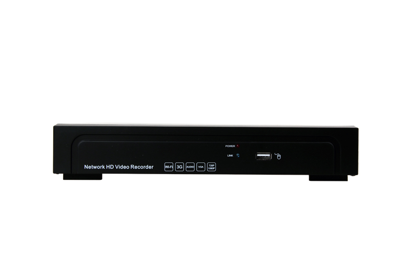 4CH PoE NVR Front View