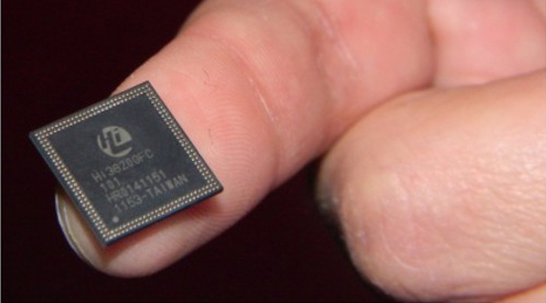 Hisilicon chip in hand
