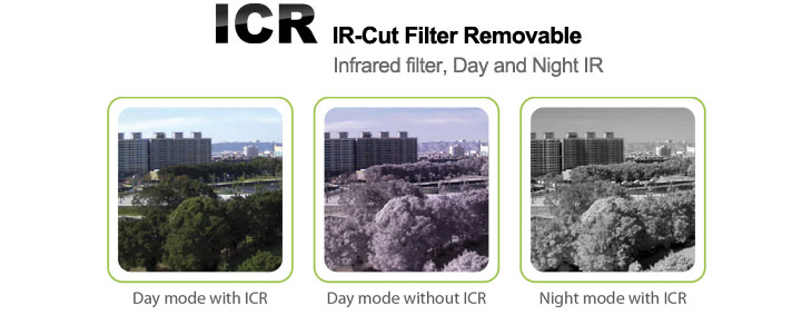 Removable IR-Cut filter