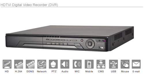 HDTVI DVR (Digital Video Recorder)