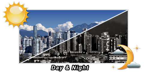 Day/Night surveillance Day/Night surveillance