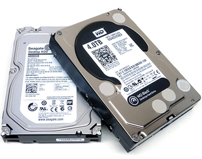 WD & Seagate 4TB HDDs