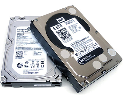 WD & Seagate 4TB HDDs