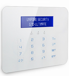 GSM alarm control panel
