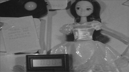 SNB-7004P Samsung IP camera B/W Image