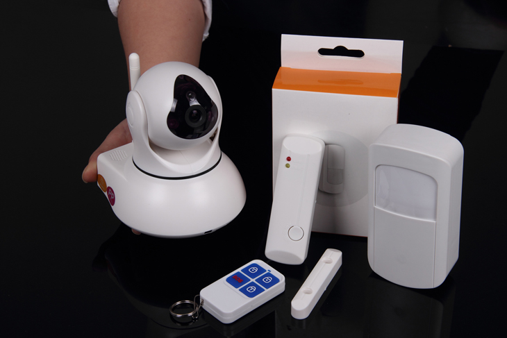 IP Camera Alarm System + Security Sensors