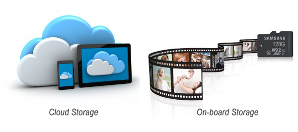 Cloud Storage vs On-board Storage