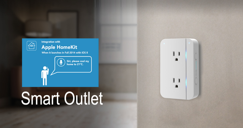 Apple HomeKit enabled Smart Outlet