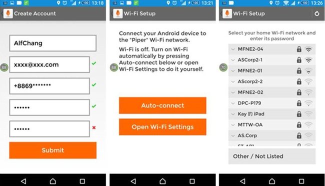 Download, install, login Piper App Download, install, login Piper App