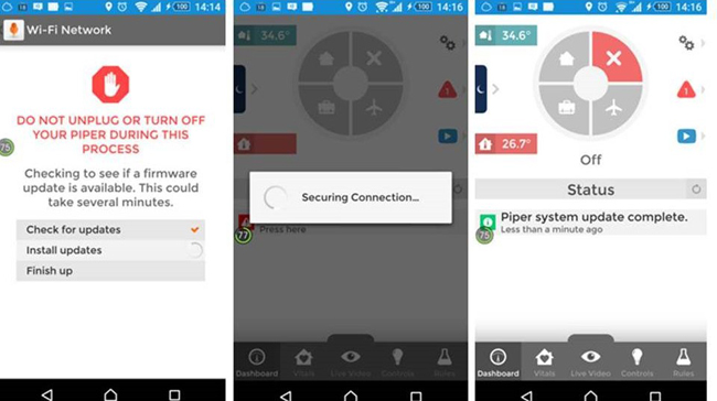 Piper App Connecting... Piper App Connecting...