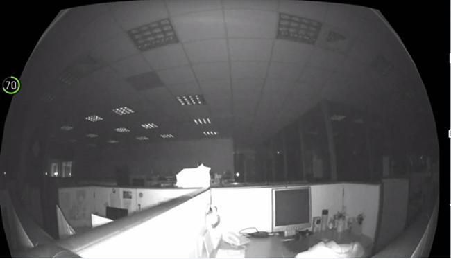 Piper Video Testing Result: Panoramic Viewing Mode, Night Vision