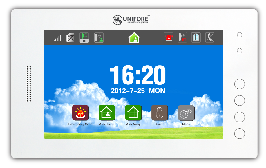 GSM alarm home automation system GSM alarm home automation system