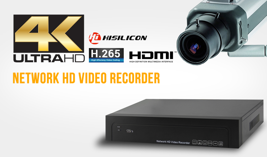 4K H.265/H.264 NVR