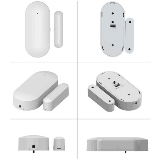 Wireless magnetic contact switch