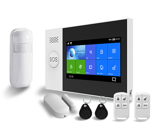 Burglar alarm system for business