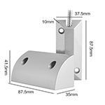 Magnetic contact switch for roller shutter/garage doors