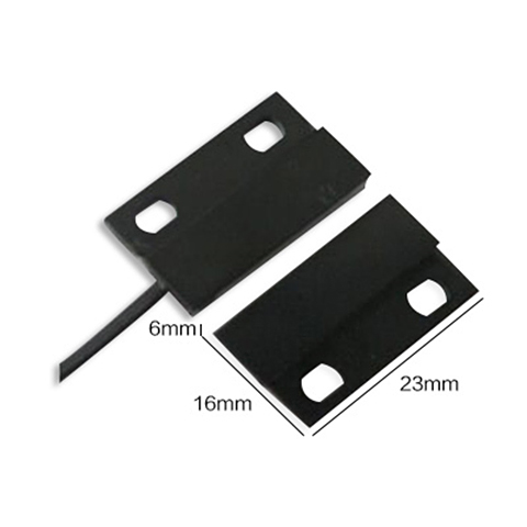 Surface mount magnetic contact switch for wooden doors/windows