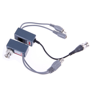 UTP CAT5 1CH Twisted Pair Video Baluns with RJ45