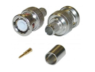 BNC crimp plug 75 ohm RG59 BNC crimp plug 75 ohm RG59