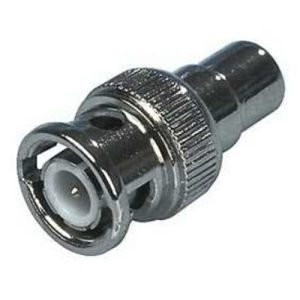 BNC male to RCA female connector