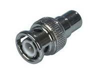 BNC male to RCA female connector