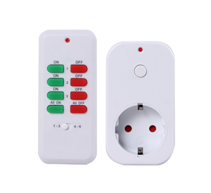 Wireless remote control socket set