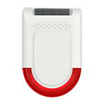 Solar Powered Alarm Strobe Siren