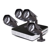 4CH 720P PoE NVR System - Black Color 4CH 720P PoE NVR System - Black Color