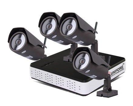 4CH WiFi NVR Kit