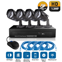 4CH PoE Camera NVR System 4CH PoE Camera NVR System