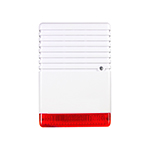 Outdoor hardwired alarm strobe siren